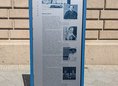 Ansicht Gedenktafel Wilhelmstraße 70