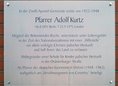 Ansicht Gedenktafel Adolf Kurtz - 2010