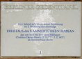 Ansicht Gedenktafel Freihaus des Kammertürken Hassan - 1987