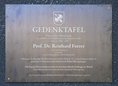 Ansicht Gedenktafel Reinhard Furrer
