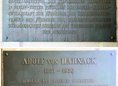 Ansicht Gedenktafel Adolf von Harnack
