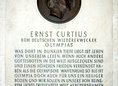 Ansicht Gedenktafel Olympische Förderer