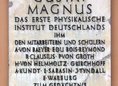 Ansicht Gedenktafel Magnushaus