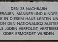 Ansicht Gedenktafel Jüdische Hausbewohnerinnen und -bewohner der … - 2012