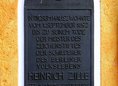 Ansicht Gedenktafel Heinrich Zille - 1931