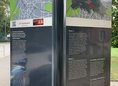 Ansicht Gedenktafel Fußballroute - 3:9 Olympiapark - 2015