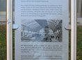 Ansicht Gedenktafel Ostbahnhof (Küstriner Bahnhof)