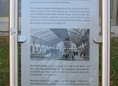 Ansicht Gedenktafel Ostbahnhof (Küstriner Bahnhof)