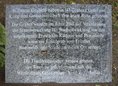 Ansicht Gedenktafel Opfer von Krieg und Gewaltherrschaft
