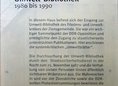 Ansicht Gedenktafel Umwelt-Bibliothek