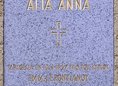 Ansicht Gedenktafel Griechisch-orthodoxe Kirche St. Anna