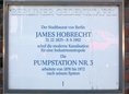 Ansicht Gedenktafel James Hobrecht - 1999