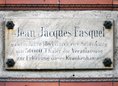 Ansicht Gedenktafel Jean Jacques Fasquel
