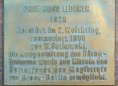 Ansicht Gedenktafel Bärenbrunnen