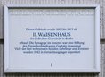 Ansicht Gedenktafel II. Waisenhaus der Jüdischen Gemeinde in … - 2011