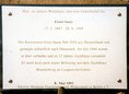 Ansicht Gedenktafel Ernst Sasse - 1983