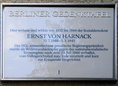 Ansicht Gedenktafel Ernst von Harnack - 1994