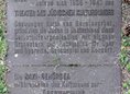 Ansicht Gedenktafel Theater des Jüdischer Kulturbundes - 1990