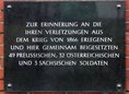 Ansicht Gedenktafel Kriegsopfer
