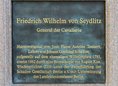 Ansicht Gedenktafel Friedrich Wilhelm von Seydlitz - 2009