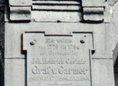 Ansicht Gedenktafel Johann Heinrich Casimir Graf von Carmer - 1900