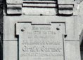 Ansicht Gedenktafel Johann Heinrich Casimir Graf von Carmer - 1900
