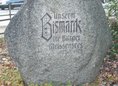 Ansicht Gedenktafel Otto von Bismarck