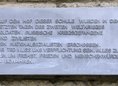 Ansicht Gedenktafel Opfer des Nationalsozialismus - 1985