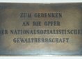 Ansicht Gedenktafel Opfer des Nationalsozialismus - 2003