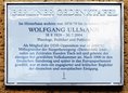 Ansicht Gedenktafel Wolfgang Ullmann - 2019