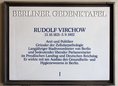Ansicht Gedenktafel Rudolf Virchow