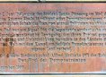 Ansicht Gedenktafel "Der Tod des Demonstranten" (Benno Ohnesorg) - 1990