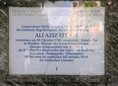 Ansicht Gedenktafel Ali Aziz Efendi - 1995