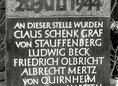 Ansicht Gedenktafel Am 20. Juli 1944 erschossene … - 1979