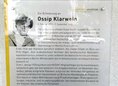 Ansicht Gedenktafel Ossip Klarwein - 2025