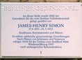 Ansicht Gedenktafel Erste Berliner Volksbadeanstalt / James … - 1995