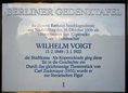 Ansicht Gedenktafel Wilhelm Voigt - 1996