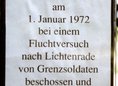 Ansicht Gedenktafel Horst Kullack