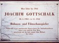 Ansicht Gedenktafel Meta, Michael und Joachim Gottschalk - 2000