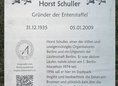 Ansicht Gedenktafel Horst Schuller - 2023