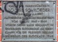 Ansicht Gedenktafel Louise Schroeder
