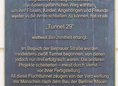 Ansicht Gedenktafel Fluchttunnel Schönholzer Straße - 2009