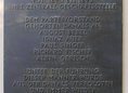 Ansicht Gedenktafel Zentrale Geschäftsstelle der SPD