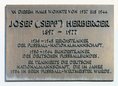 Ansicht Gedenktafel Josef „Sepp“ Herberger - 2004