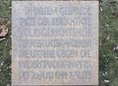 Ansicht Gedenktafel Volksgerichtshof - 1983