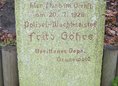 Ansicht Gedenktafel Fritz Göhrs