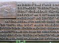 Ansicht Gedenktafel Synagoge Friedenstempel - 1988