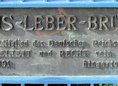 Ansicht Gedenktafel Julius Leber - 1956