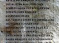 Ansicht Gedenktafel Jüdische Schülerinnen des Bismarck-Lyceums - 1998