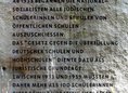 Ansicht Gedenktafel Jüdische Schülerinnen des Bismarck-Lyceums - 1998